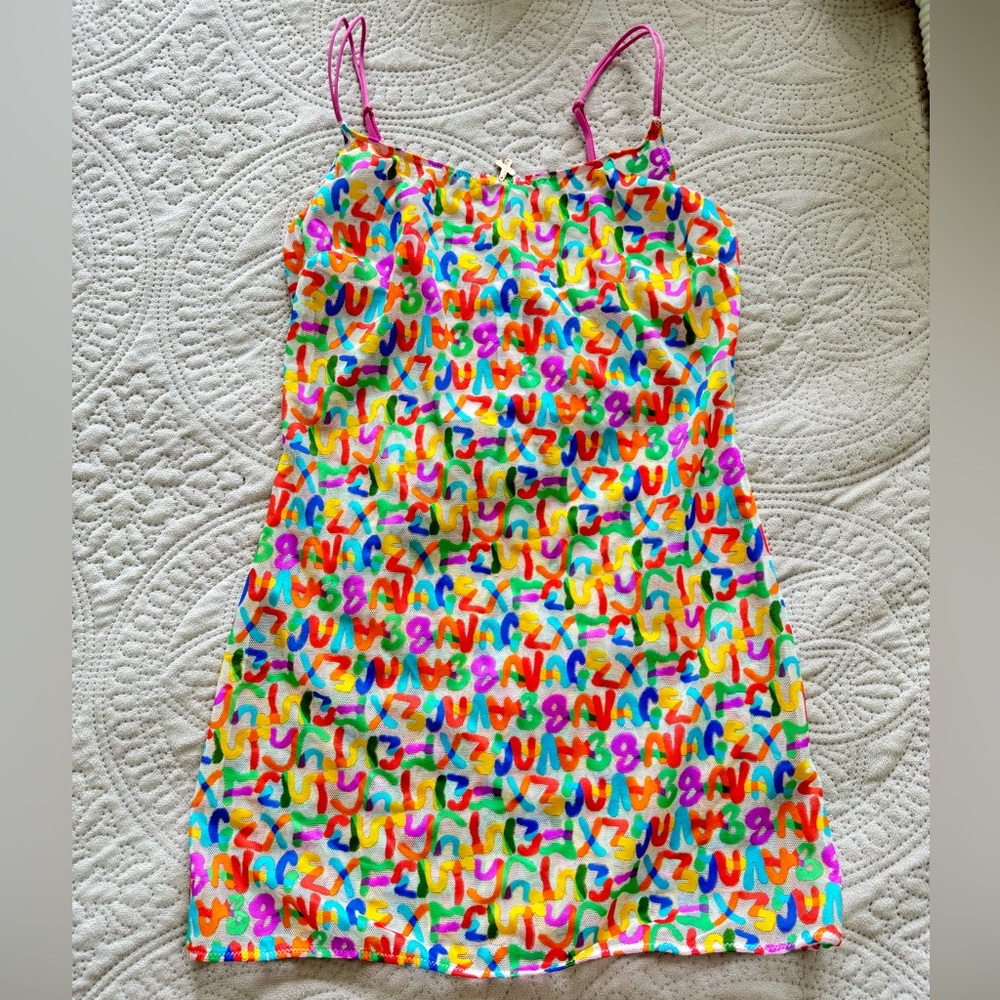 SavageXFenty Mesh Slip Dress